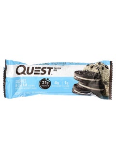 QUEST NUTRITION Quest Nutrition, Protein Bar, Cookies & Cream, 12 Bars, 2.12 oz (60 g) Each  - Image 3
