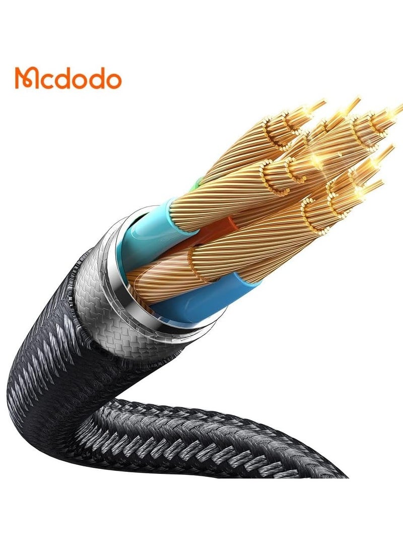 Mcdodo - CA-5630 USB-C to Lightning Cable, 36W, 0.2m (Black) - Image 1