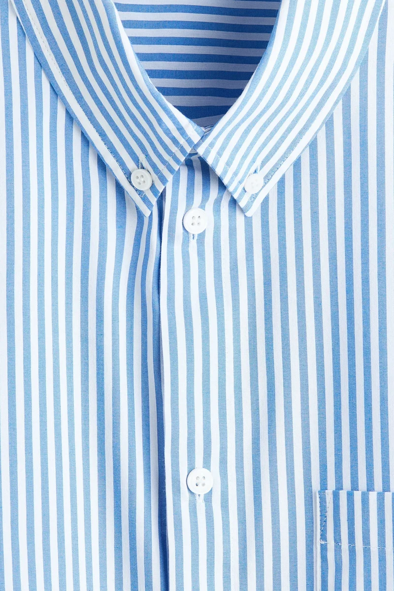 H&M  Relaxed Fit Cotton shirt for Men | Best Price UAE