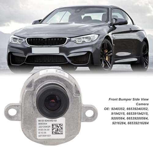 Depisuta Front Bumper Side View Backup Camera Compatible for X5 E70 X6 E71 F01 F02 F06 F07 F10 F11 F12 F13 F30 2010-2019, Right/Left Front Bumper Side View Camera, High Definition - Image 3