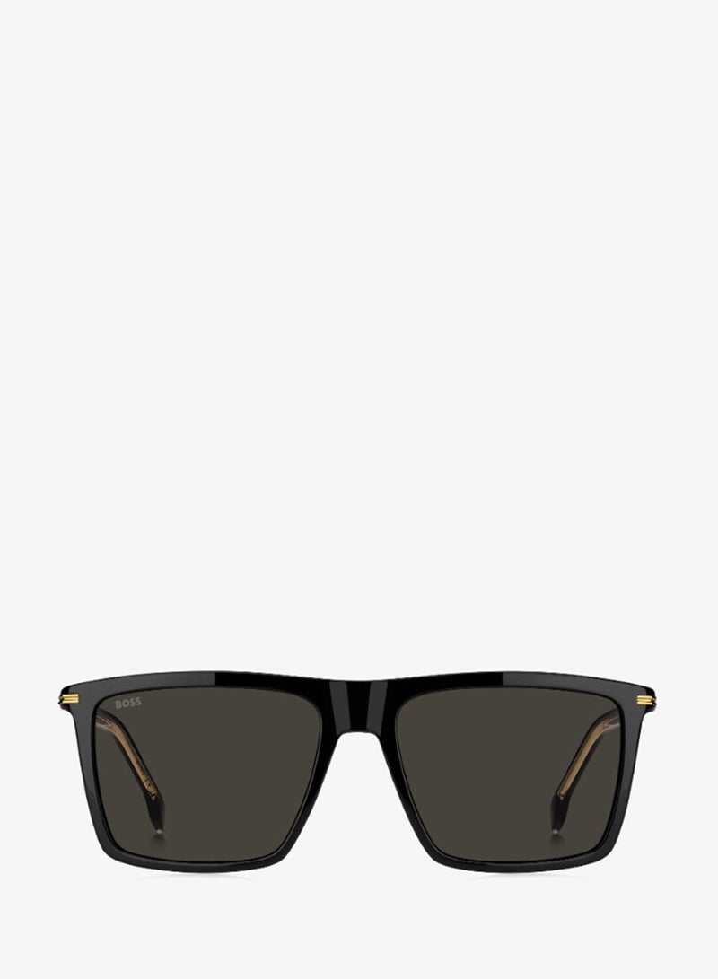 HUGO BOSS نظارات شمسية مربعة من هوغو بوس - Image 3