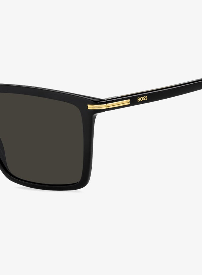 HUGO BOSS نظارات شمسية مربعة من هوغو بوس - Image 4