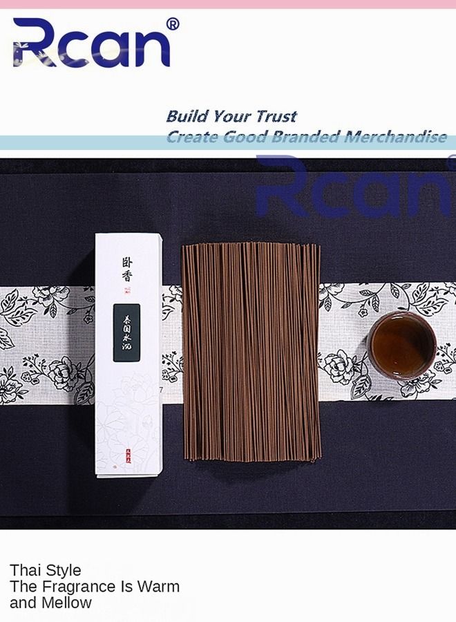 Rcan Premium Incense Sticks Synthesized From Natural Agarwood Sandalwood and Plant Powder, Used for Yoga, Meditation, Healing, Soothing, Prayer and Romance, 450 Sticks - Image 2