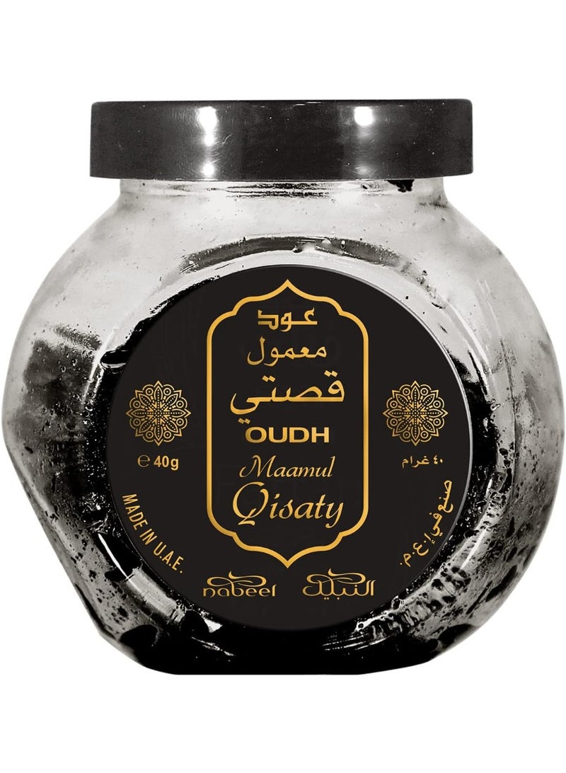 نبيل للعطور عود قصتي بخور فاخر – 40 غ – أسود – 4INM026001 بخور - Image 1
