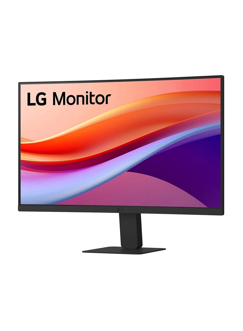 LG 24 inch Curved Monitor FHD (1920×1080), 100Hz Refresh Rate, 5ms Response Time, HDR10, USB‑C 15W Power Delivery, HDMI, Eye-Care Flicker Safe, Tilt Adjustable, 3-Side Borderless Design, Black | 24U421A‑B Black - Image 2