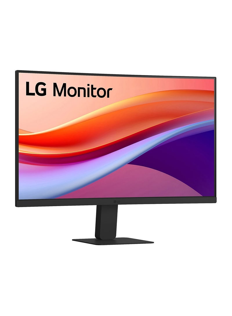 LG 24 inch Curved Monitor FHD (1920×1080), 100Hz Refresh Rate, 5ms Response Time, HDR10, USB‑C 15W Power Delivery, HDMI, Eye-Care Flicker Safe, Tilt Adjustable, 3-Side Borderless Design, Black | 24U421A‑B Black - Image 3