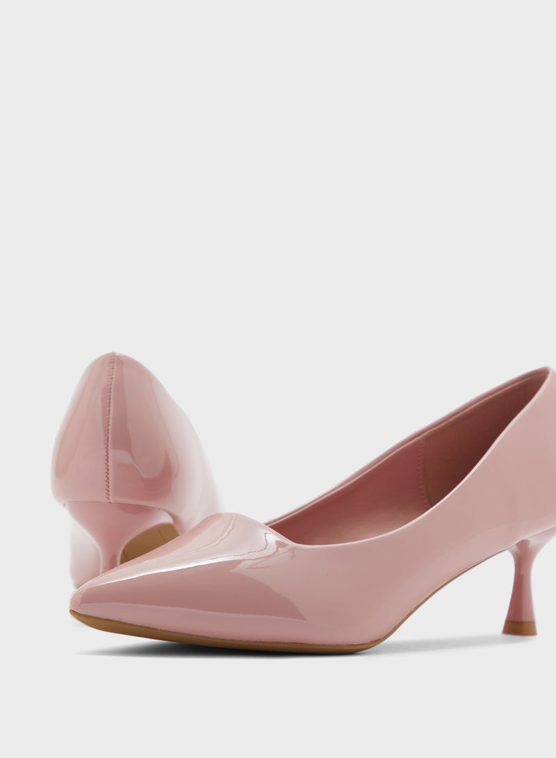 ايلا حذاء كلاسيكي أساسي لامع - Image 4