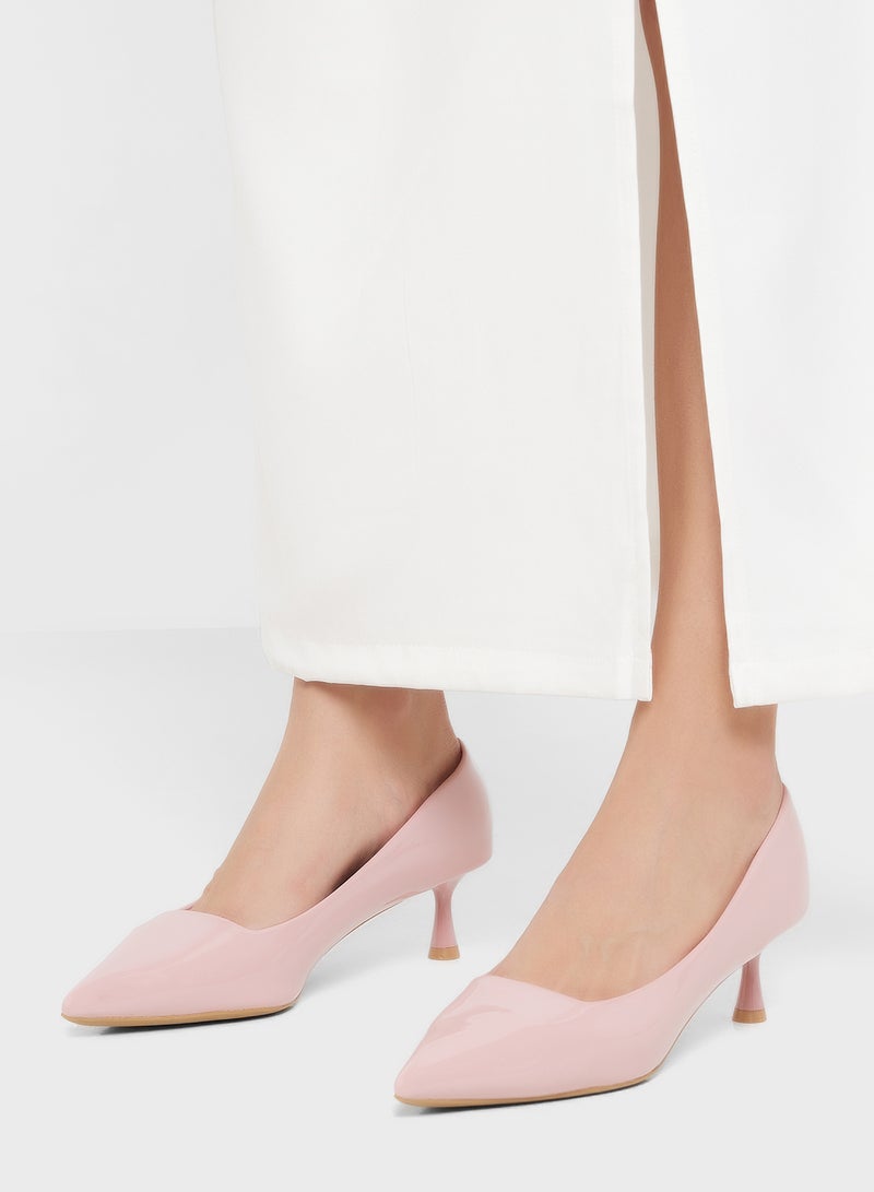 ايلا حذاء كلاسيكي أساسي لامع - Image 5