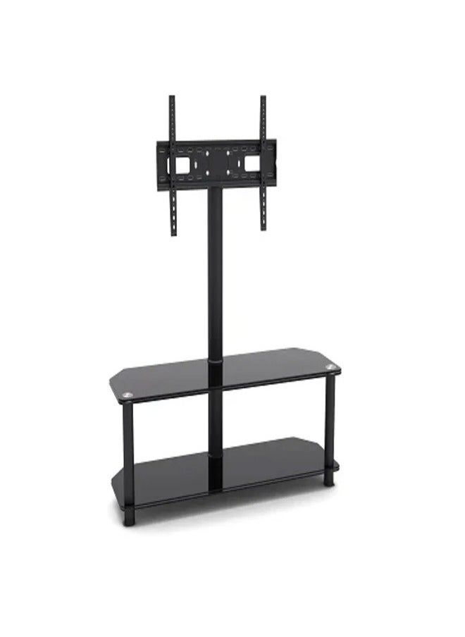 Skill Tech SH 124FS TV Floor Stand for 32–65 Inch Screens, VESA 600x400, Max Load 40kg – Adjustable TV Stand with Strong Base  Black  - Image 1