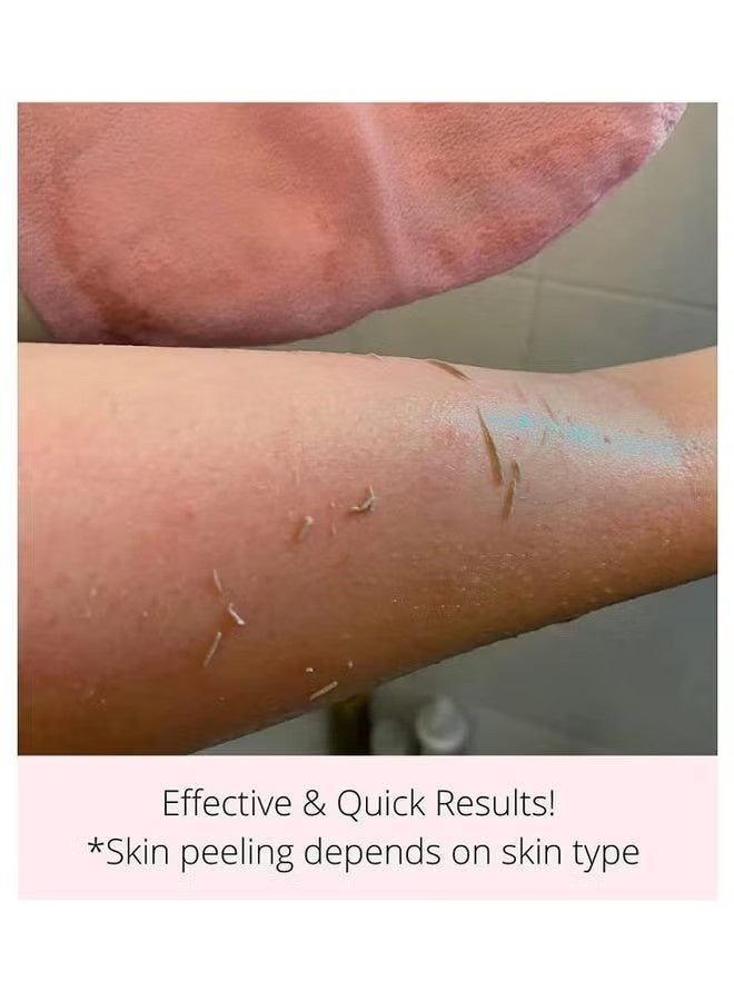 قطعتان من قفازات تقشير الحمام المغربي لإزالة الجلد الميت، قفاز تقشير الجسم لجميع أنواع البشرة وتحسين الدورة الدموية، مزيل خلايا الجلد الميتة في الحمام والسبا - Image 3