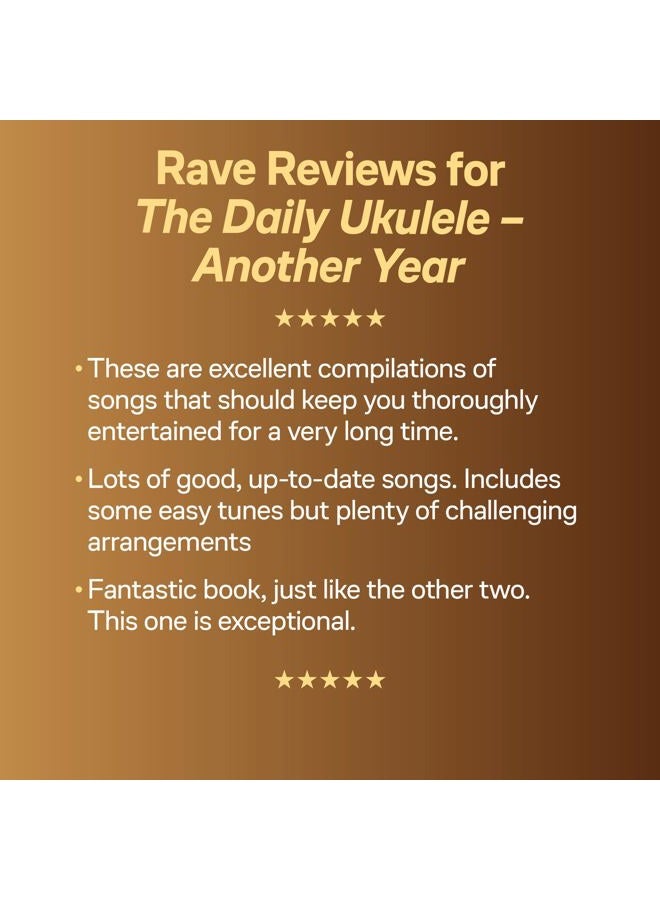 Hal Leonard The Daily Ukulele - Another Year: Yet Another 365 More Great Songs for Better Living - Image 4