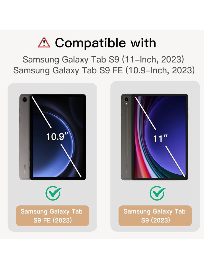 [عبوتان] واقي شاشة ملمس ورقي لجهاز Samsung Galaxy Tab S9 / S8/S7/Tab S9 FE مقاس 10.9 بوصة، طبقة واقية من مادة PET ناعمة مضادة للتوهج/للكتابة لقلم S-Pen - غير لامعة - Image 4