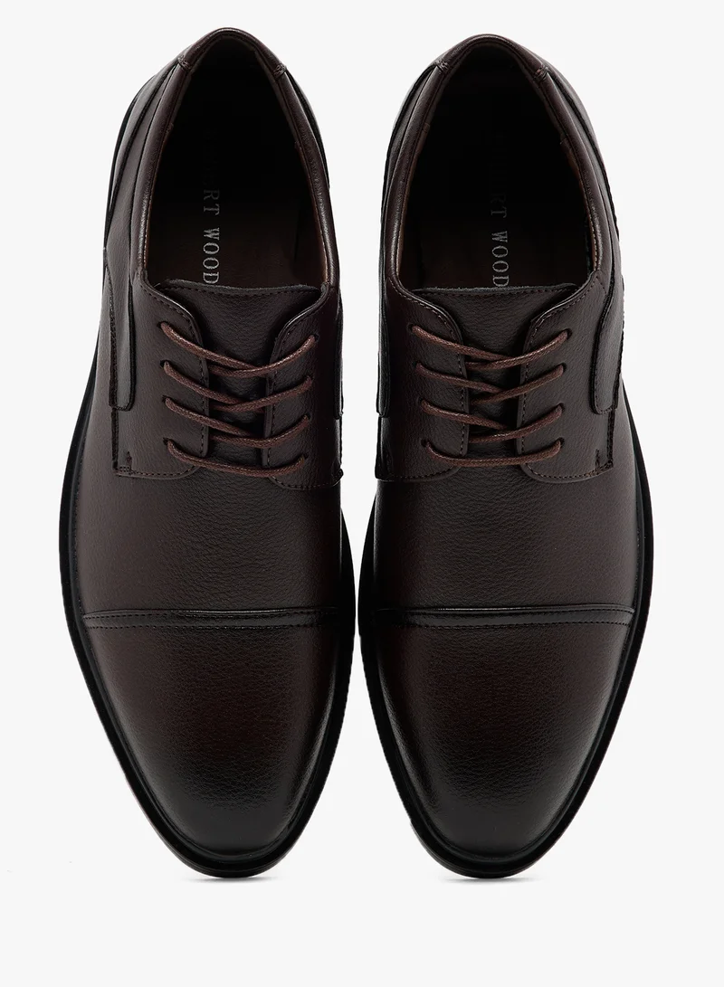 روبرت وود Toe Cap Detail Formal Lace Ups
