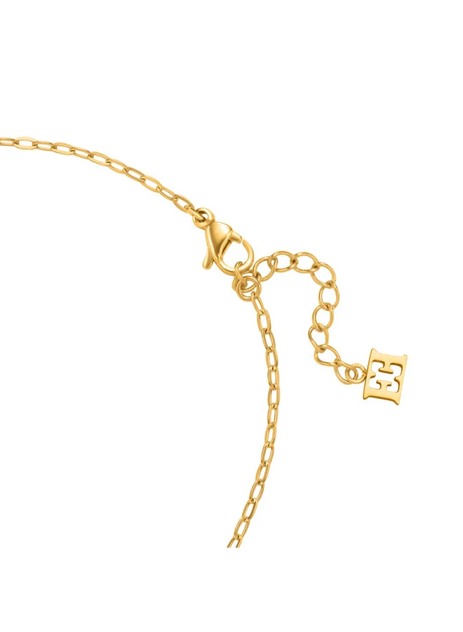 ESCADA Caroline Bracelet for Women Mother-of-Pearl Charm, Iconic Logo, Timeless Elegance and Contemporary Allure