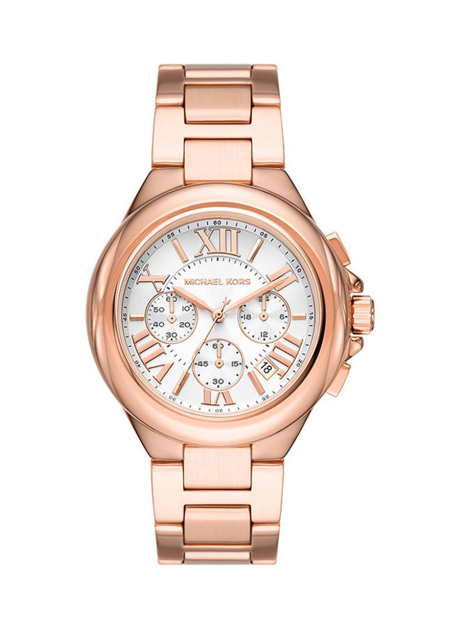 Michael Kors Women Stainless Steel Chronograph Wrist Watch MK7271 - Image 1