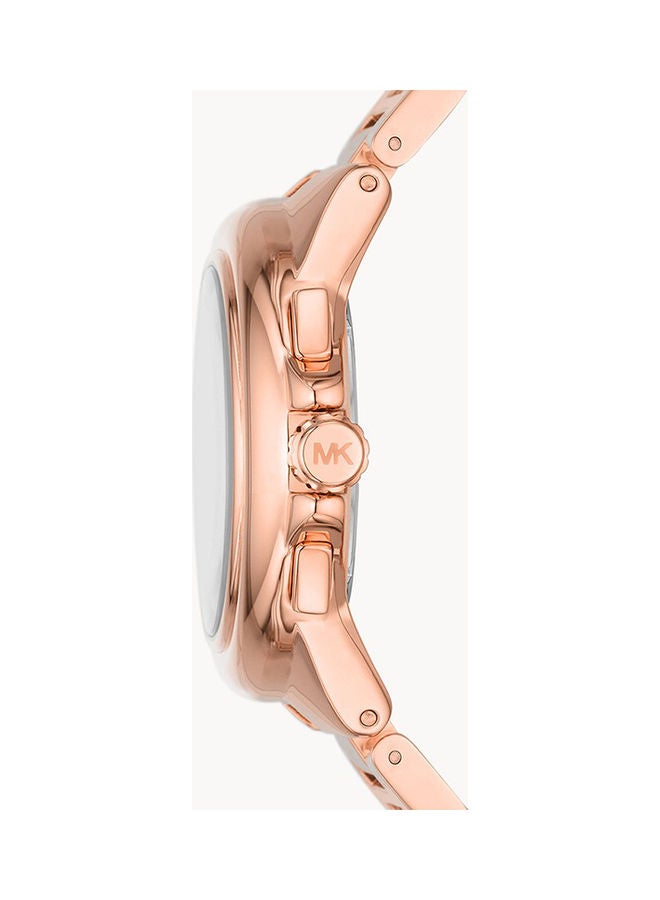 Michael Kors Women Stainless Steel Chronograph Wrist Watch MK7271 - Image 3