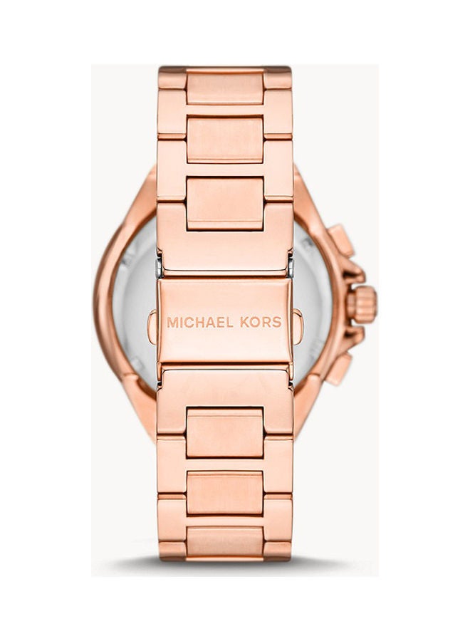 Michael Kors Women Stainless Steel Chronograph Wrist Watch MK7271 - Image 2