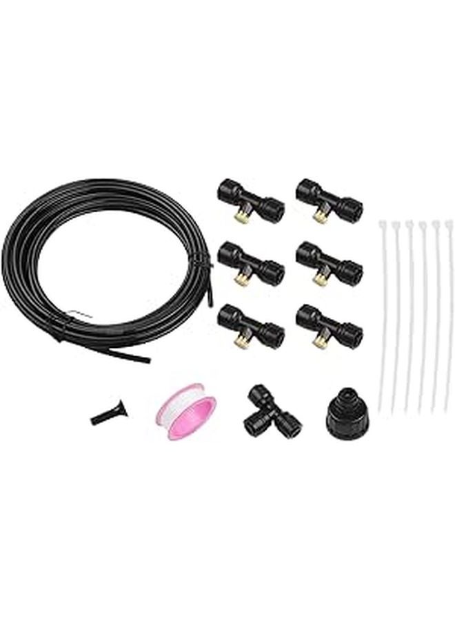 Low Pressure Outdoor Mist Cooling System for Garden and Drip Irrigation - Image 1