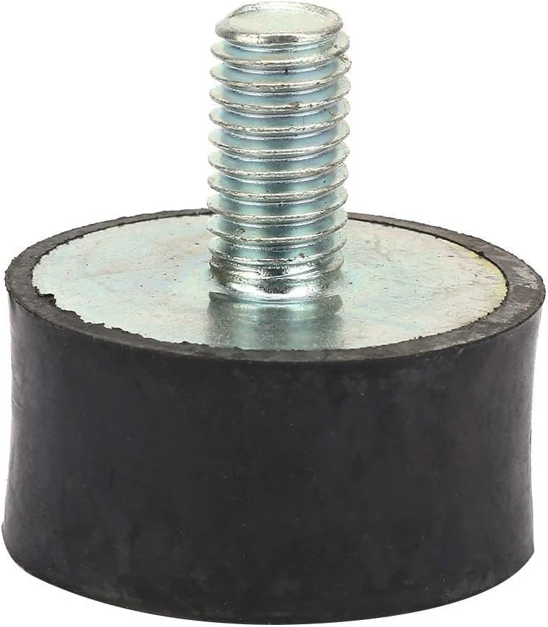 M8 Rubber Vibration Damping Mounts Set Of 4 For Air Compressors Engines Pumps Vd30 15 M8 15 - Image 2