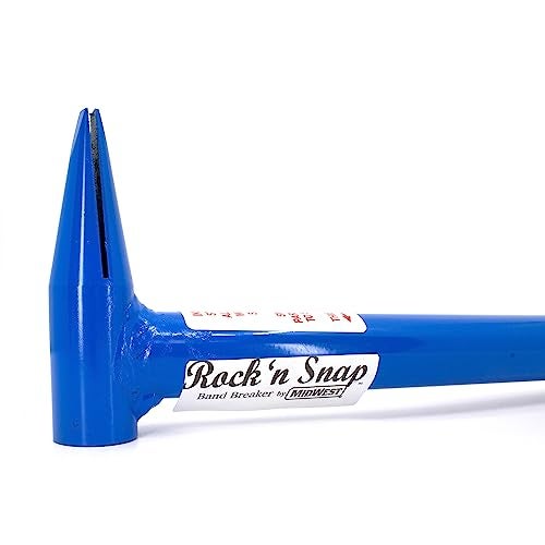 Midwest Snips MIDWEST Rock-n-Snap Band Breaker - 19 Inch Steel Band Snapper, Made in the USA - MWT-BB1 - Image 2