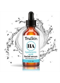 TruSkin Naturals TruSkin Hyaluronic Acid Serum for Face – Hydrating Facial Serum with Hyaluronic Acid & Vitamin C – Anti Aging Facial Skin Care – Best Face Serum for Moisturizing and Fine Lines, 2 fl oz  - Image 2