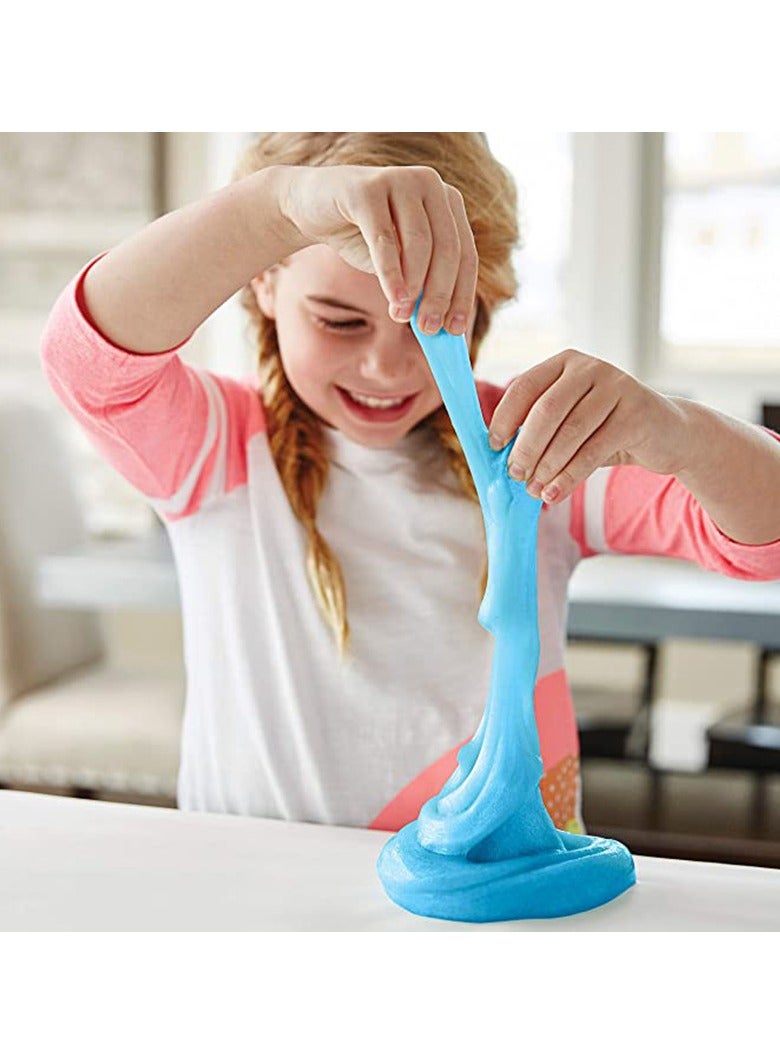 FLYHSO DIY Slime Kit for Girls Boys Stress Relief Toy Kids Art Craft Crystal Clear Slime Girls Toys Gifts for Kids Age 6+ Year Old - Image 5