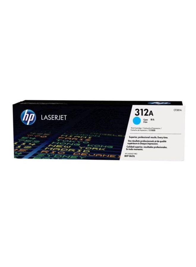 HP خرطوشة حبر طراز 312A لطابعة ليزر جيت أزرق سماوي - Image 2