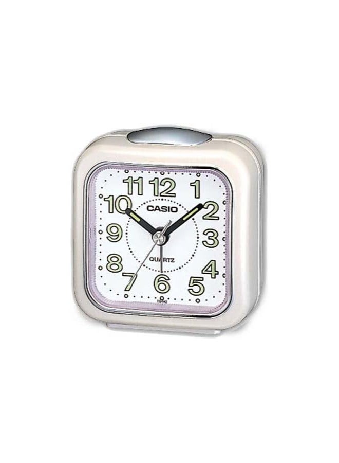 كاسيو ساعة منبه للسفر للرجال من كاسيو TQ142-7DF، باللون الأبيض