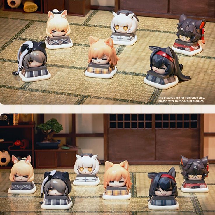 Arknights Blind Box Figures 5cm Resin Car Decoration Christmas Gift - Image 1