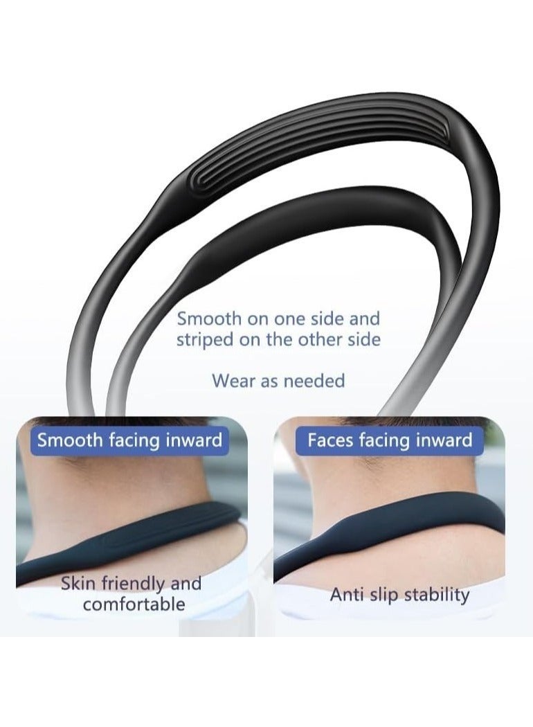 Magnetic Silicone Neck Hanging POV Selfie Mount with Phone Clip Vertical Mount Kit Hands Free Video Vlog Necklace for GoPro Insta360 DJI Action Camera iPhone Android Video Vlog Accessories - Image 5