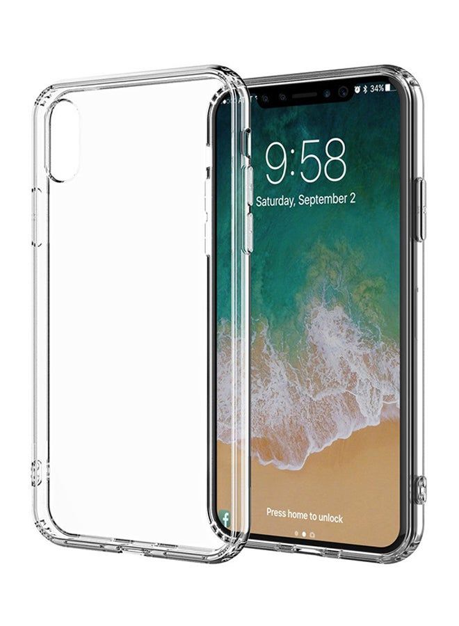 vesus Protective TPU Silicone Case Cover For Apple iPhone X Clear