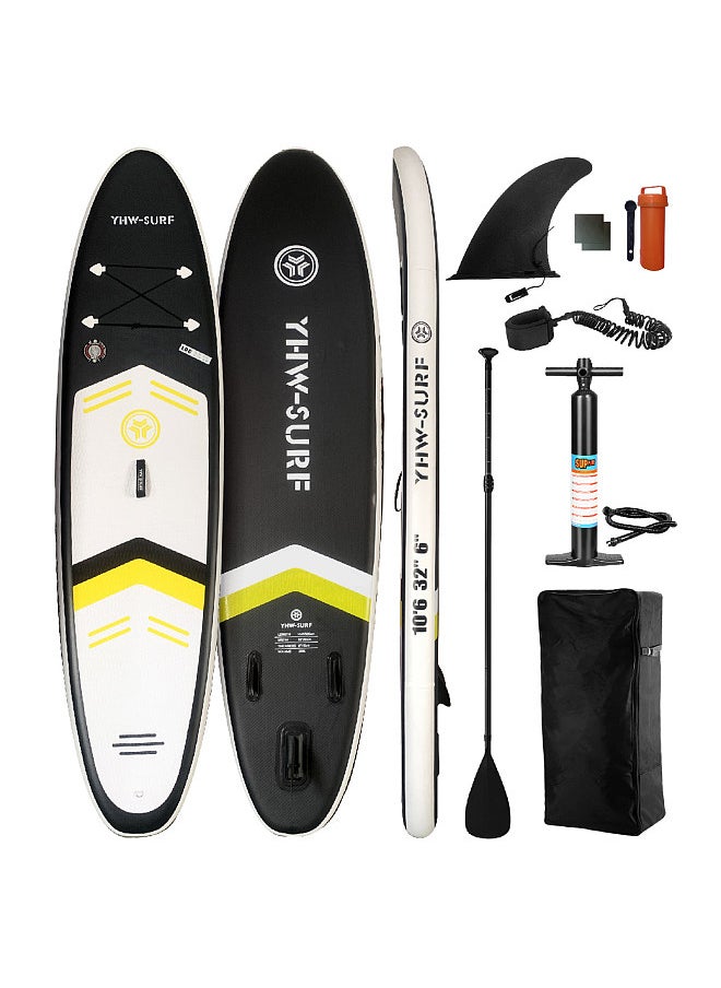 Generic 10.6ft Inflatable Paddle Board Seaside Beach Water-skiing Stand Up Paddle Board  - Image 1