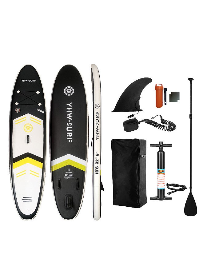 Generic 10.6ft Inflatable Paddle Board Seaside Beach Water-skiing Stand Up Paddle Board  - Image 2