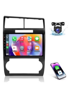 SHEZA STAR Android Car Stereo for Dodge Charger 2005 2006 2007 4GB RAM 32GB ROM Support Carplay, Mirror Link Wi-Fi BT, Radio GPS Navigation, 9 Inch IPS Touch Screen with AHD Camera Included  - Image 1
