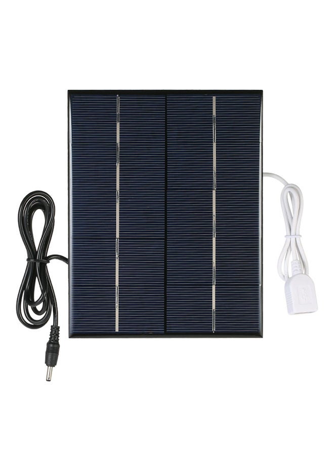 Y&D Polycrystalline Silicon Solar Panel Charger Black - Image 1