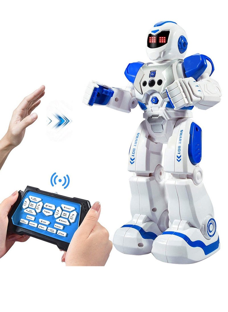 Generic - Children's Remote Control Robot Toys, Large Programmable Remote Control Intelligent Walking and Dancing Robot Toy with Gesture and Sensing Functions - Image 1