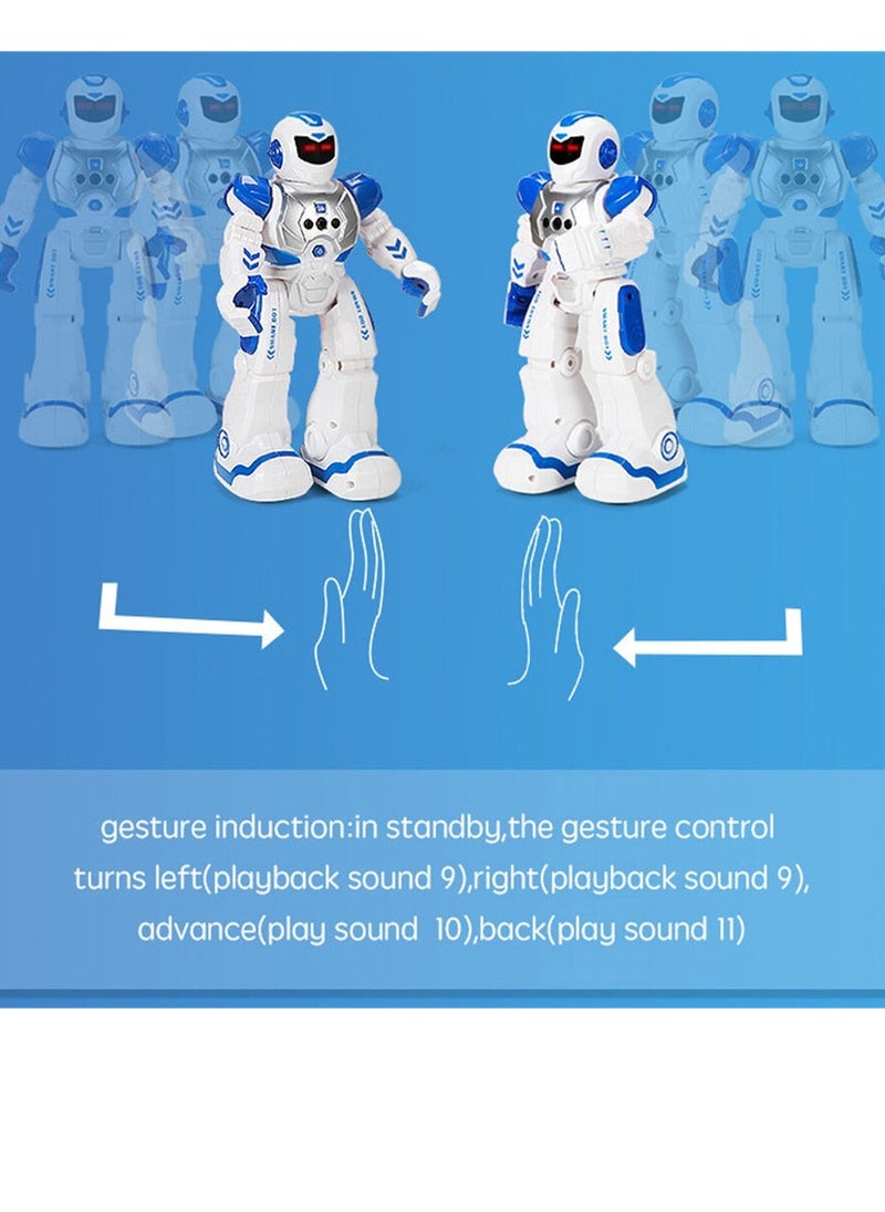 Generic - Children's Remote Control Robot Toys, Large Programmable Remote Control Intelligent Walking and Dancing Robot Toy with Gesture and Sensing Functions - Image 1