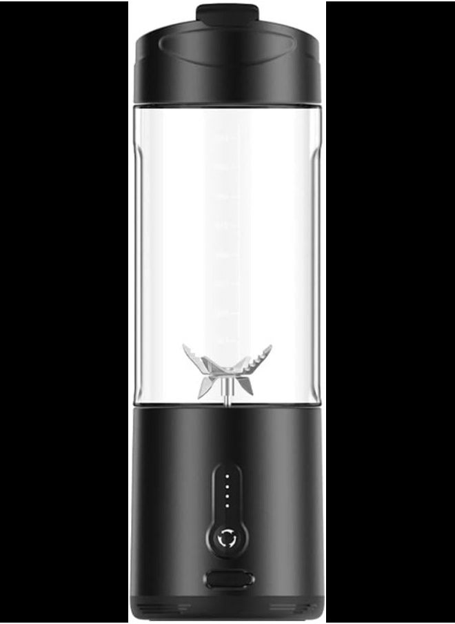 Generic - Blender Cup Portable Blender Cup USB Electric Fruit Juicer Rechargeable Juice Mixer 530ml with 6 Blades for Outdoor Sports Travel Camping - Image 1