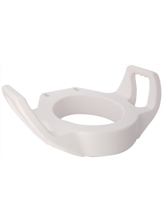SP Ableware Maddak Bath Safe Elevated Toilet Seat with Arm (725753211), 3-1/2" Standard - Image 1