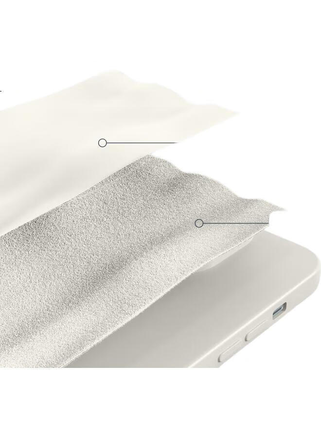 Xp Suitable For Iphone 16 Pro Phone Case, Full Lens Protection, Apple 16 Pro Silicone Cute Cartoon, High-End Feel, Shockproof With Lanyard, Protective Cover - Antique White Dog Family - Image 1