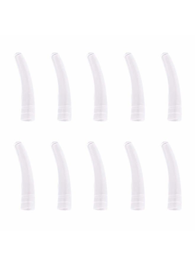 ccHuDE 100 Pcs Clear Tweezer Point Protectors Cap Tweezer Tip Protective Covers Stopper - Image 1