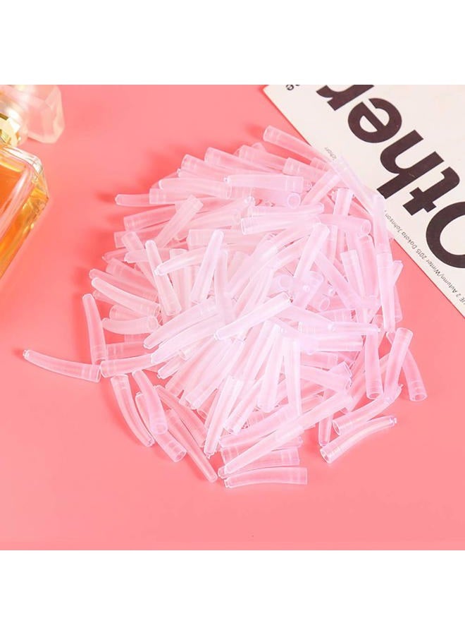 ccHuDE 100 Pcs Clear Tweezer Point Protectors Cap Tweezer Tip Protective Covers Stopper - Image 5