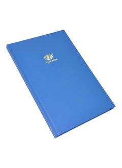 FIS Cash Book, Azure Laid Ledger Paper, FS (210 x 330 mm) Size, 2 Quire - FSACCTC2Q73