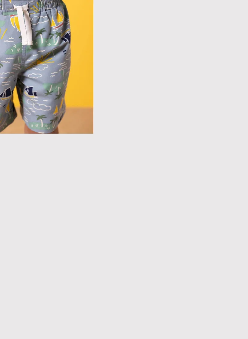 Petit Bateau Kids Printed Swimming Shorts