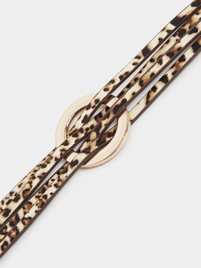 Styli Styli Leopard Print Multistrand Bracelet  - Image 5