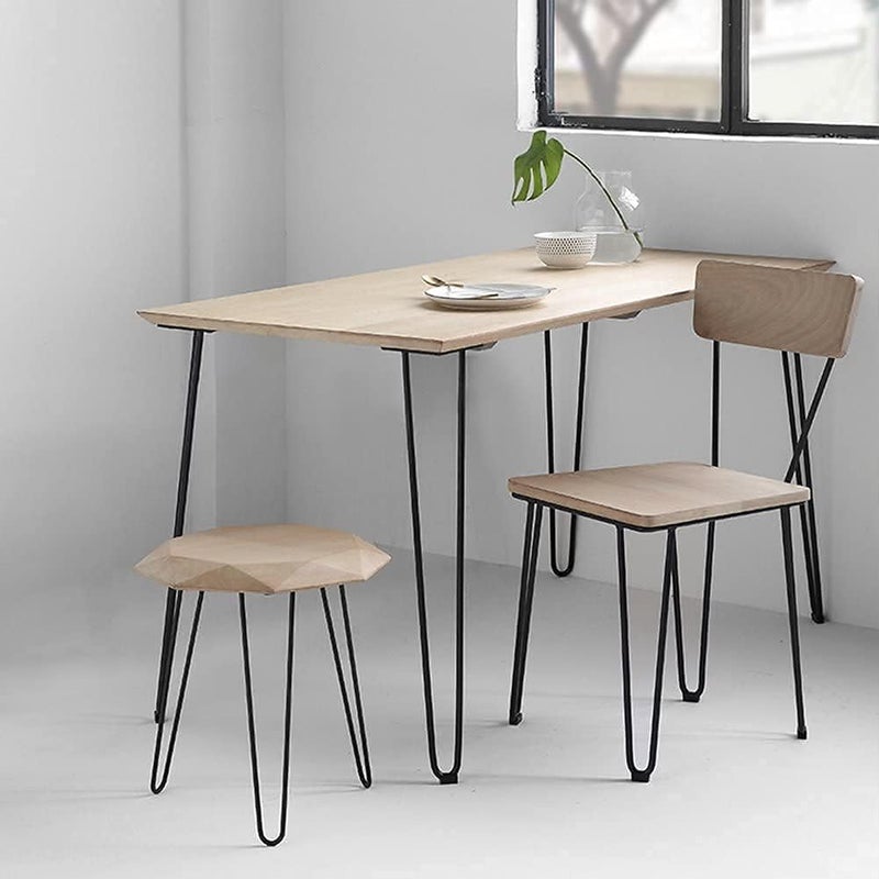 Dcloud Dcloud 24 inch Powder Coated Legs Heavy Duty Hairpin Cabinet Legs Legs for Tv StandLegs x 24 Legs for Sofa Legs for Any Types Furniture Black 10MM Thick Set of Four 24 - Image 4