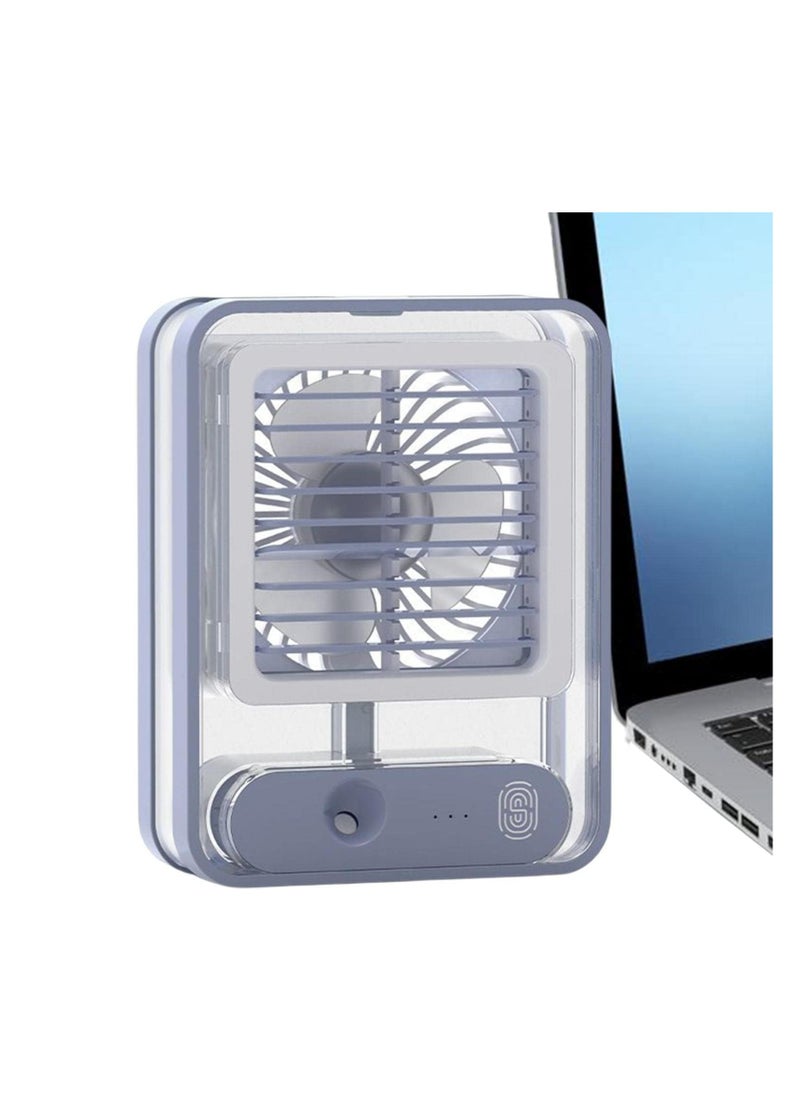 Generic - Portable Air Conditioner Fan Personal Cooler Desk Fan for Shop, Office, Kitchen, USB Powered Mini AC, Portable Humidifier Air Cooler Fan - Image 1