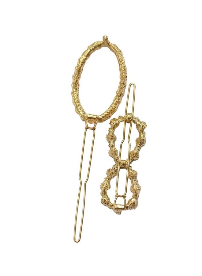 ANNACREATIONS Women's Pearl Word Hair Clips, Rhinestone Crystal Letter Hair Pins Hair Accessories for Girls & Women (Lock Stone 6) 6 Pieces - Image 3