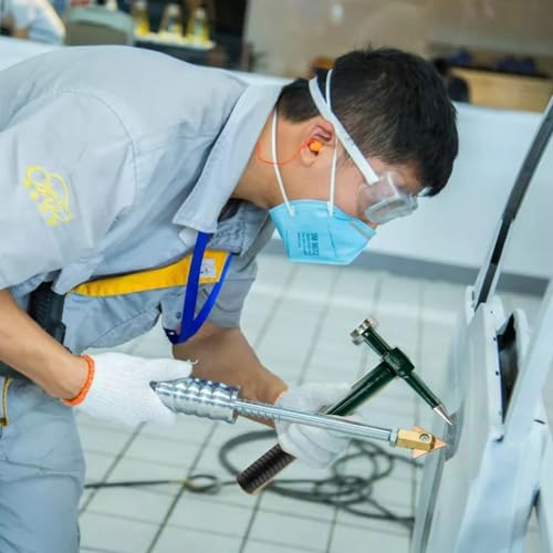 BinaryABC Sheet Metal Hammer, Auto Body Repair and Planishing Tool, Car Restoration and Dent Removal - Image 4