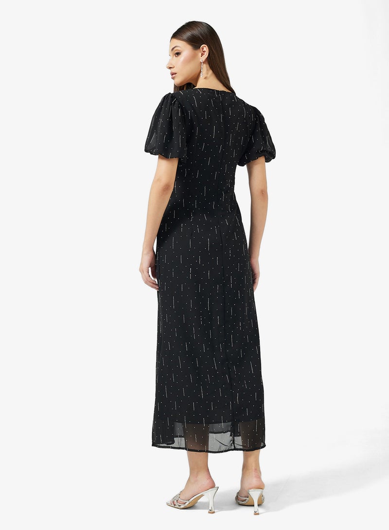 ELLA Dianty Embellished Dress - Image 2